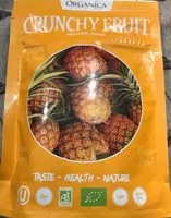 Mängden socker i Crunchy fruit ananas