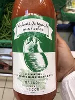 Mängden socker i Velouté de tomate aux herbes