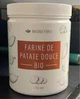 Mängden socker i Farine de patate douce Bio
