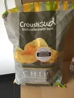 Mängden socker i Chips de pomme de terre Bio