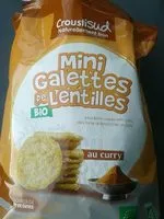 Mängden socker i Mini galettes de lentilles
