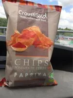 Mängden socker i Chips de pomme de terre bio au paprika