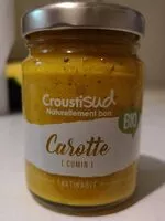 Mängden socker i Tartinable Carotte cumin