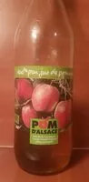 Mängden socker i Pom d'alsace 100% pur jus de pomme