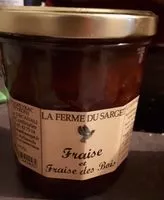 Mängden socker i Confiture fraise
