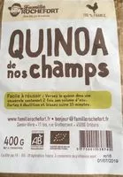 Mängden socker i Quinoa de nos champs