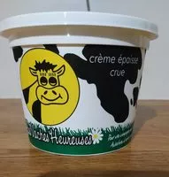 Mängden socker i Crème épaisse crue