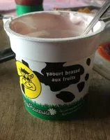 Mängden socker i Yaourt brassé aux fruits