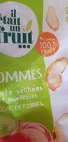 Mängden socker i Pommes juste séchées et moelleuses