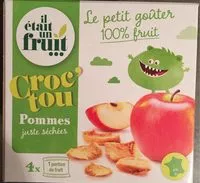 Mängden socker i Croc'tou Pomme Séchée