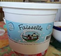 Mängden socker i Faisselle