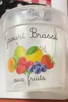 Mängden socker i Yaourt brassé aux fruits