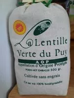 Mängden socker i Lentilles du puy