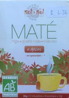 Mängden socker i Maté et épices