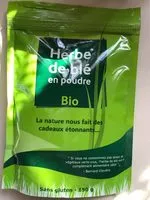 Mängden socker i Herbe De Blé Bio poudre
