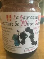 Mängden socker i Confiture de mûres sauvages