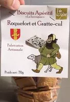 Mängden socker i Roquefort et gratte cul