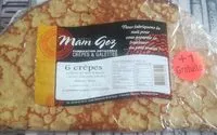 Mängden socker i 6 crêpes