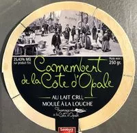 Mängden socker i Camembert de la côte d'Opale