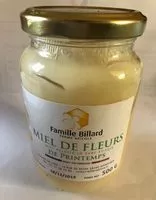 Mängden socker i Miel de fleurs Rucher Billard