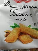 Mängden socker i Financiers amandes