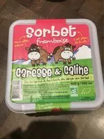 Mängden socker i Sorbet framboise