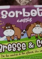 Mängden socker i Sorbet cassis