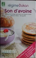 Mängden socker i Son d'avoine régime Dukan