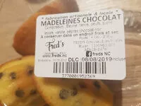 Mängden socker i madeleines chocolats