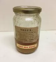 Mängden socker i Miel des alpes