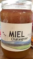 Mängden socker i Miel Châtaignier