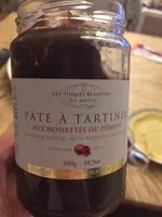 Mängden socker i Pate a tartiner aux noisettes du piemont