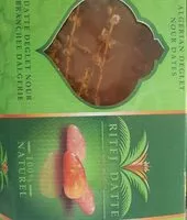 Mängden socker i DATTE DEGLET NOUR