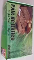 Mängden socker i Pâte de dattes