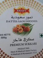 Mängden socker i Dattes saoudiennes