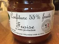Mängden socker i Confiture Fraise
