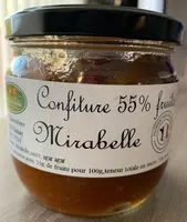 Mängden socker i Confiture Mirabelle