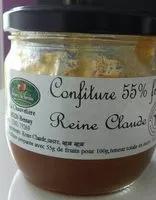 Mängden socker i Confiture Reine Claude