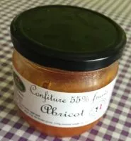 Mängden socker i Confiture 55% fruit Abricot