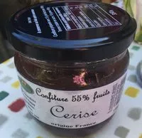 Mängden socker i Confiture de cerises