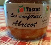 Mängden socker i Les confitures Tastet