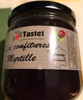 Mängden socker i Confitures de myrtille