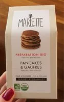 Mängden socker i Preparation Bio Pancakes et Gaufres