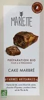 Mängden socker i Preparation Bio Cake Marbré