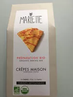 Mängden socker i Préparation Bio Pour Crêpes Maison