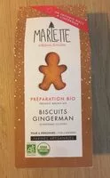 Mängden socker i Préparation Bio Pour Biscuits Gingerman