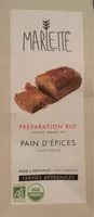 Mängden socker i Préparation Bio Pour Pain D'épices