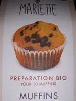 Mängden socker i Muffins aux pépites de chocolat