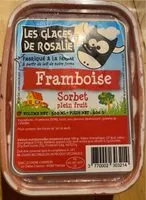 Mängden socker i Sorbet Framboise