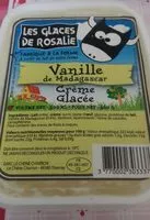 Mängden socker i Creme glacee a la vanille de Madagascar